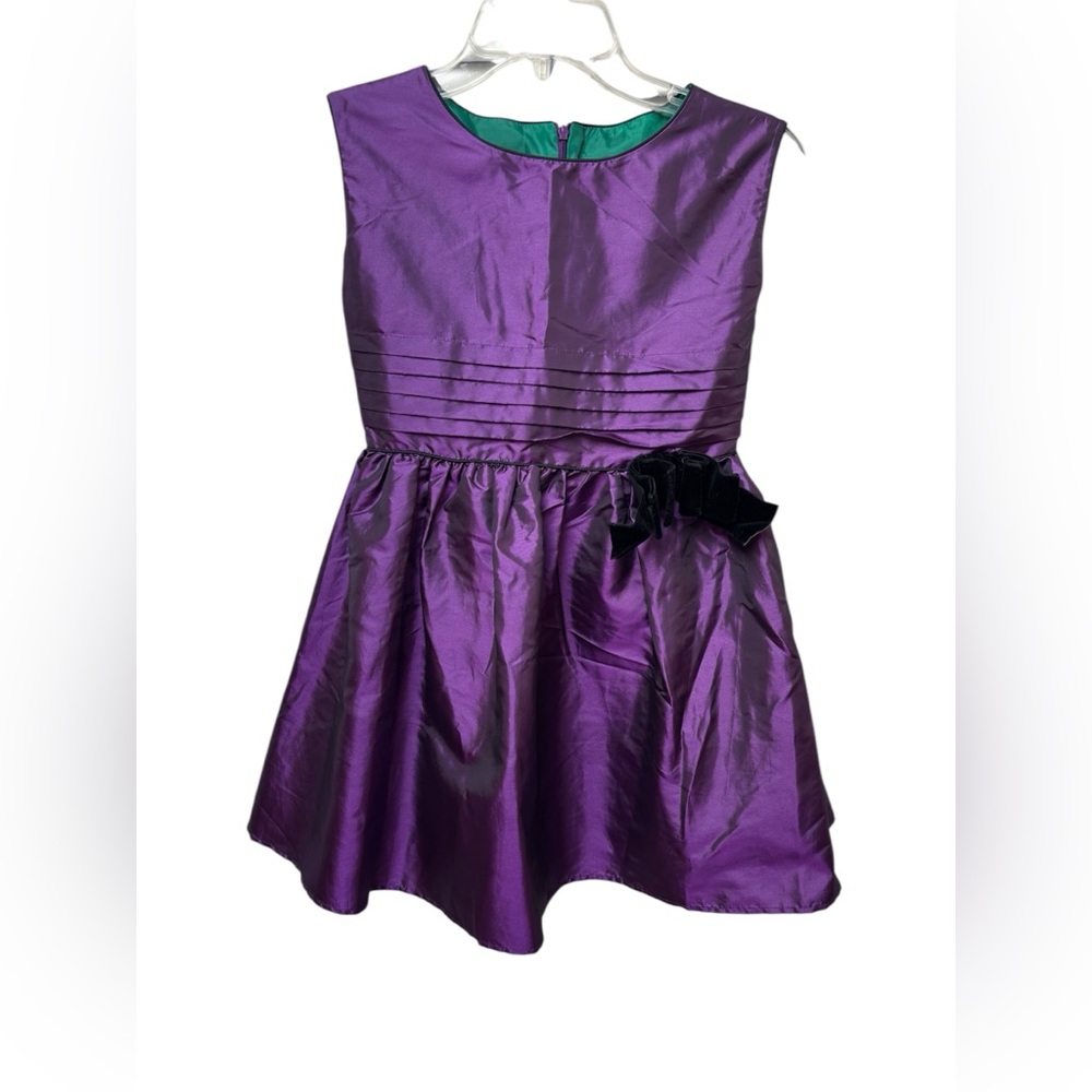 American Girl shiny Purple Formal Dress